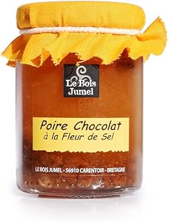 Confiture poire & chocolat à la fleur de sel 110g