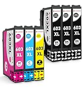 Clywenss 603 XL Ink Cartridges Compatible with Epson 603XL for ...
