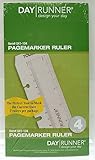 041-104 Day Runner Pagemager Ruler 2 Pieces 8