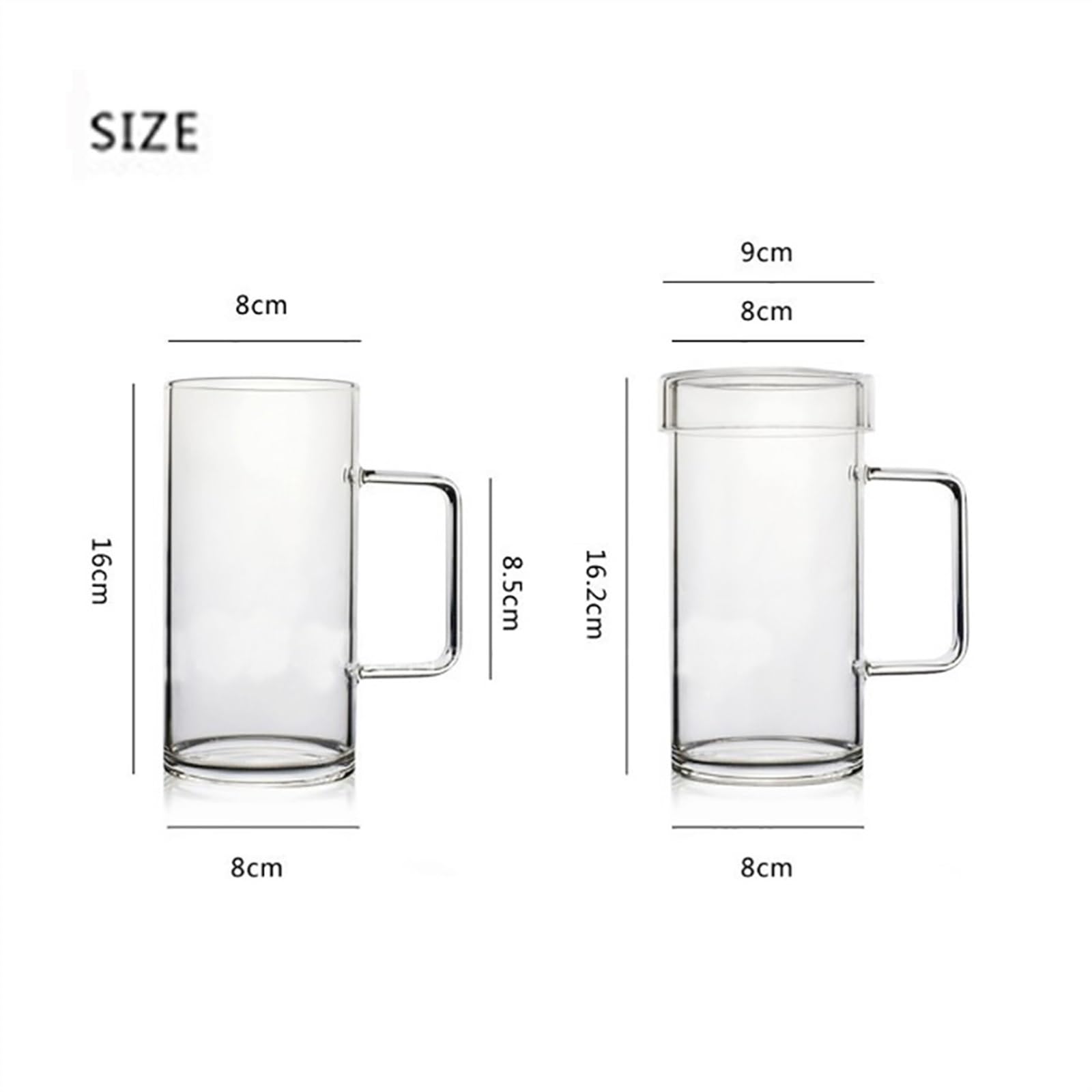 Kubek do kawy 700 ml kubek do kawy ręcznie wykonany odporny na ciepło przezroczysty szklany kubek do kawy herbata mleko sok kubek woda piwo kubek do picia biuro naczynia do picia ceramiczny kubek do