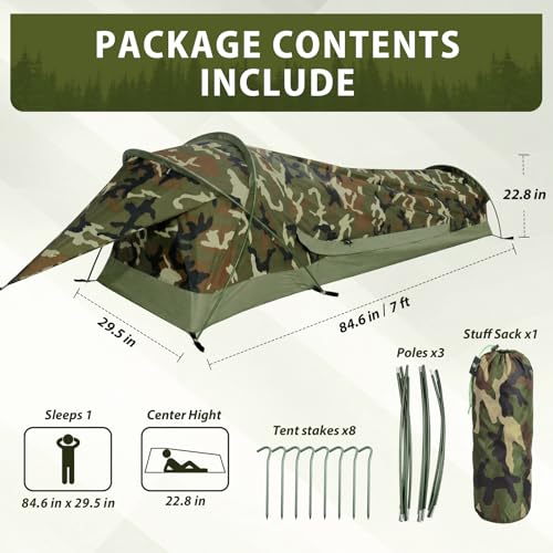 GEERTOP Ultralight 1 Person Bivy Tent