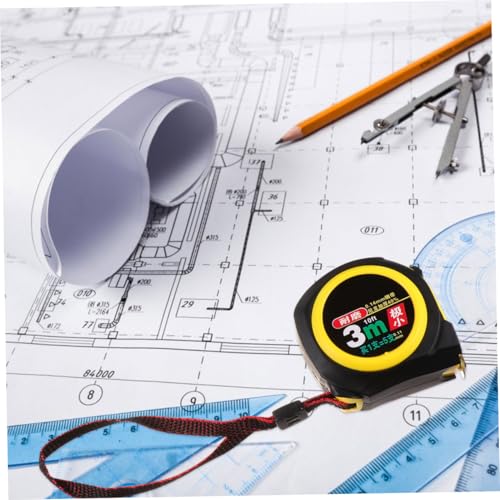 Cinta métrica de acero retractable 3 metros 2 piezas miniatura 5