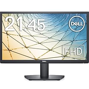 Dell SE2222H 21.5 Inch Full HD (1920×1080) Monitor, 60 Hz, VA, HDMI, VGA, 3 Year Warranty, Black