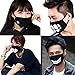 Aniwon Mouth Mask, 4 Pack Unisex Kpop Mask EXO Mask Anti-dust Cotton Face Mask for Men and Women (Black&White)