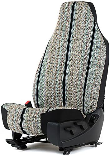 Outlaw Products Black Saddleblanket High Back Bucket Seat Cover