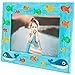 DIY Picture Frames, 4x6 Craft Frames Set, Unfinished Solid Pine Wood DIY Photo Frames, For Arts and Crafts DIY Painting Projects, Set of 3 (6x8 Frame Size Holds 6x4 Pictures) For Adults and Kids Craft