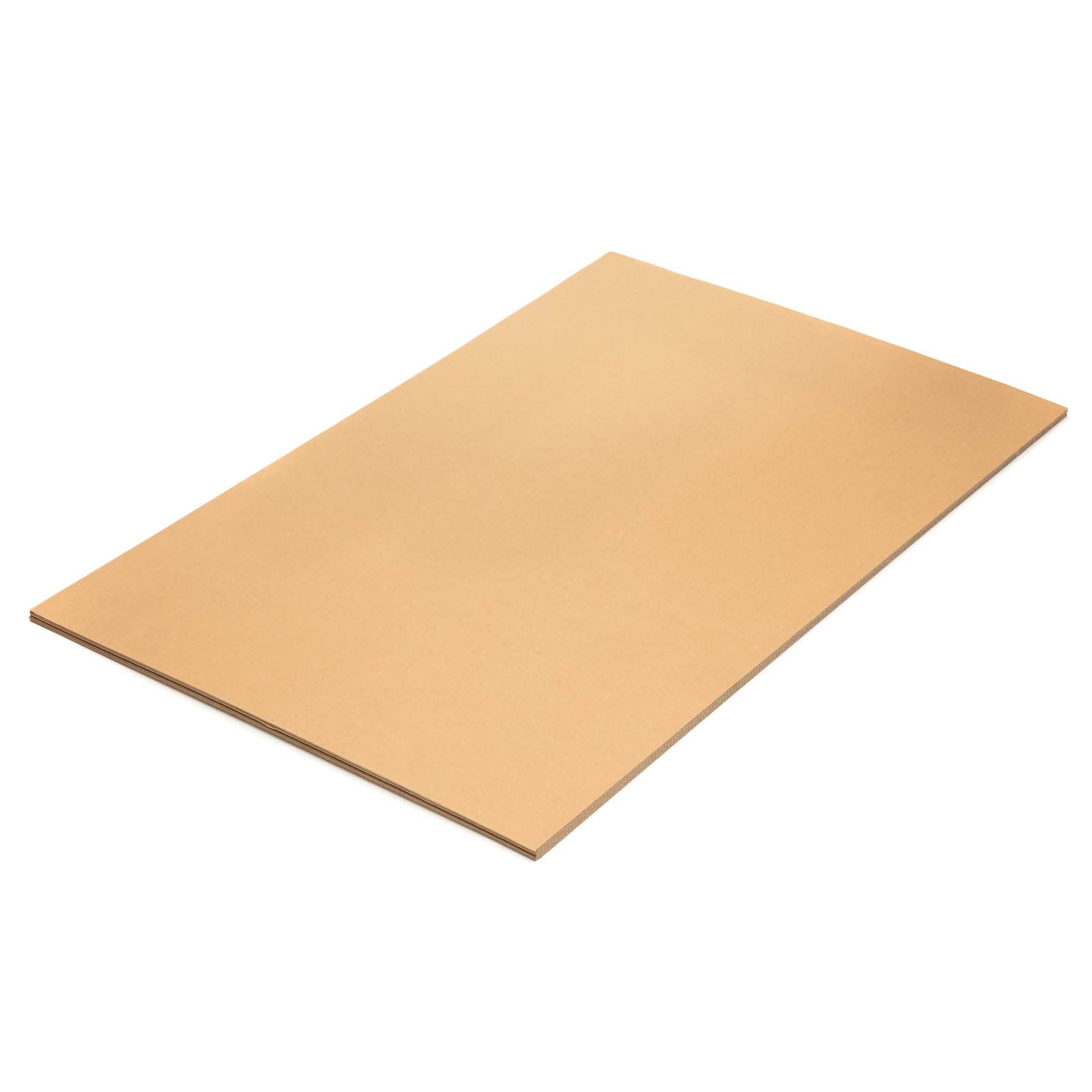 KK Verpackungen Wellpapp-Zuschnitte 780x1180mm | 40 Stück, 1-wellig B-Welle | Palettenzwischenlage & Palettendeckel für Europaletten | Kartonzuschnitte aus stabiler Wellpappe