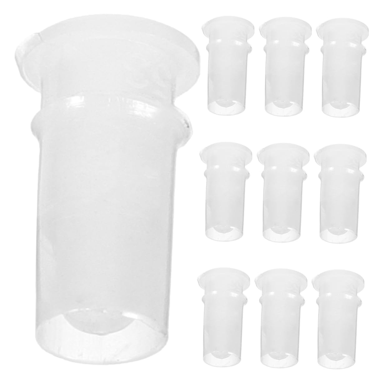 Happyyami 100pcs Replacement Squeakers for Toys Plastic Toy Repair Fix Squeakers Noise Maker Insert DIY Toy Accessories for Toy Pet Toys Plush Doll Craft Shoes Whistle