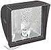 RAB Lighting FX70/PC High Pressure Sodium Flex Floodlight with 1/2" Heavy Duty Swivel Arm, ED17 Type, Aluminum, 70W Power, 6300 Lumens, 120V Button Photocell, R-HPF Ballast, Bronze Color