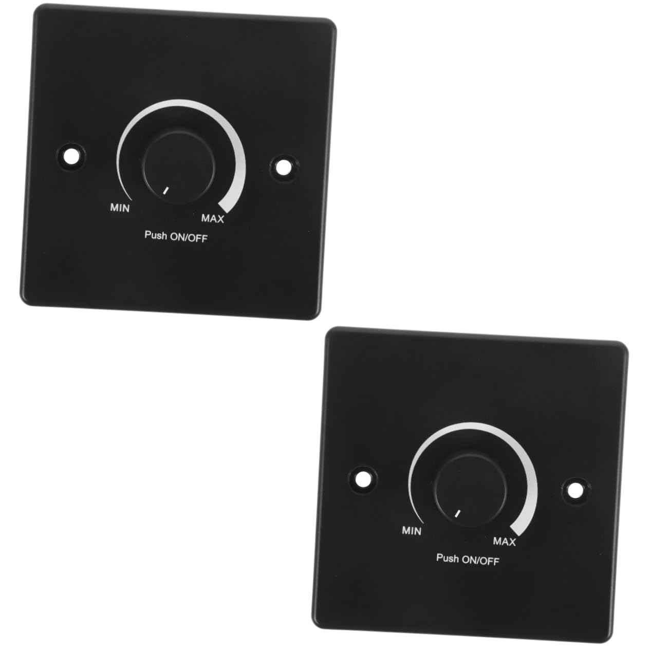 ULTECHNOVO 2 Pièces Gradateur Basse Tension Pour Camping-car Gradateur or Lumière Lumière Lumières De Bande Menées Bascule Gradateur Wifi Capteur Rhéostat à Glissière Pc Black