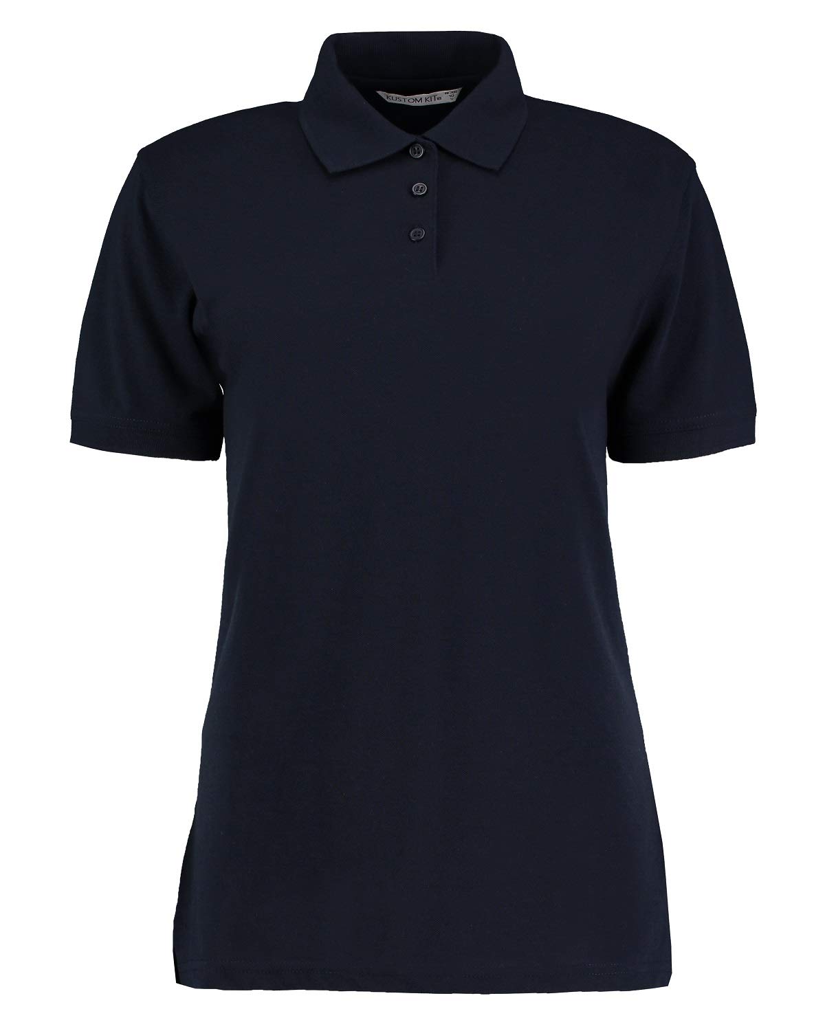 Kustom Kit Ladies Klassic Pique Polo Shirt Navy 12