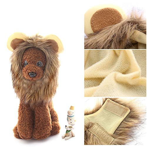 Baugger - Bonito e Fun Pet Costume Peruca Tampas para Emulação Do Cão Do Filhote de Cachorro Do Gato