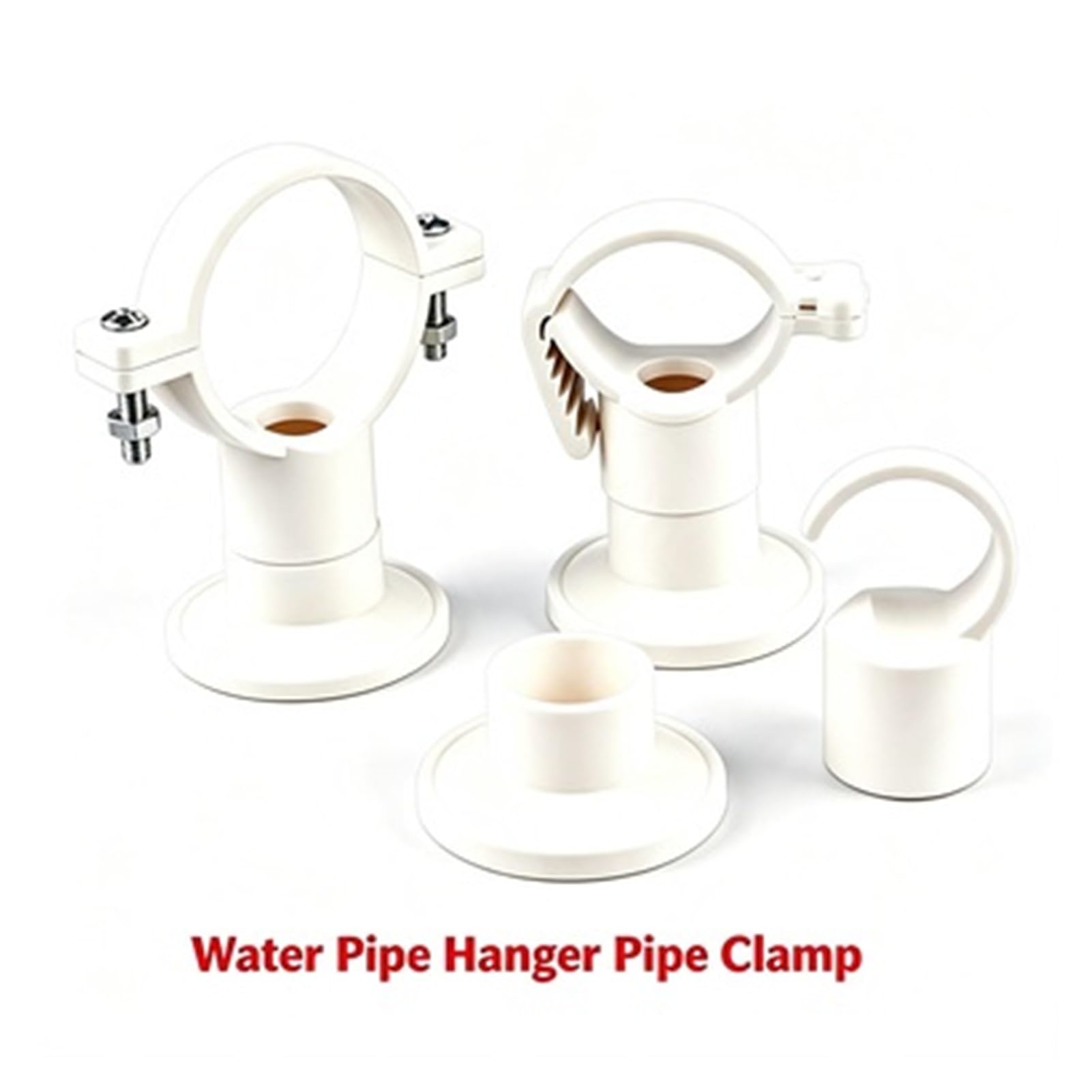 Staffa Fascetta Tubo Acqua PVC For Irrigazione Giardino