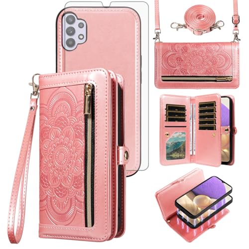 Coque Samsung A32 5G Asuwish fleurie pour libérer vos poches en ville