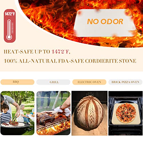 Gyreuni L15- RECTANGL 4 Pcs Rectangle Pizza Stone Set thumb #2
