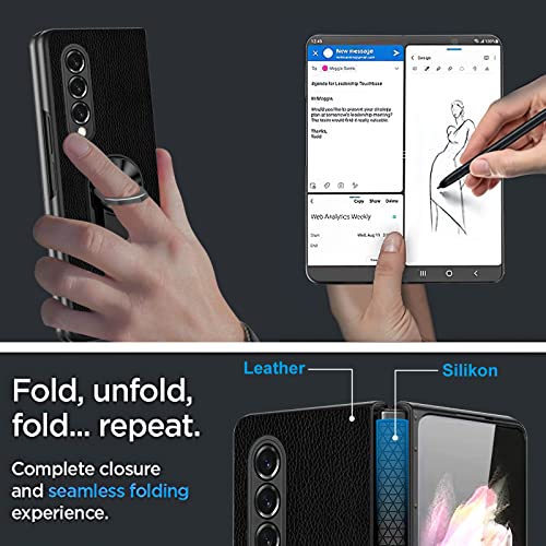 Croazhi Custodia per Samsung Galaxy Z Fold 3 5G
