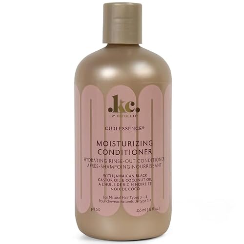 KeraCare Curl Essence Moisturizing Conditioner- Detangles & Softens Curly & Coily Hair 12oz