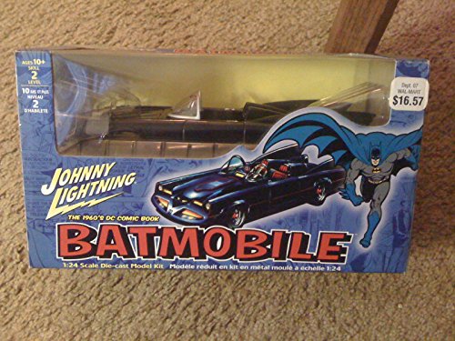 Modelo Batimóvil 1960's DC Comic 1:24 Diecast miniatura 1