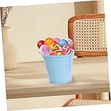 BESPORTBLE 2sets Iron Bucket Colorful Planter Candy Storage Buckets for Home Decor Party Favors and Flower Arrangement Multi Functional Decorative Containers for Room and Gardens 6pcs*2 - Image 5