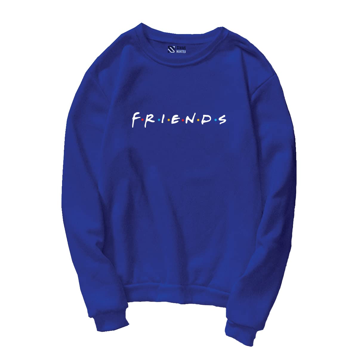 status apparels Tshirt for Men Full Sleeves (Royal Blue) - XX-Large Size-picture-42