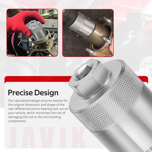 Image of JAVIK Front Differential Pinion Bearing Lock Nut Socket Wrench Tool 64mm for Honda Foreman 400 95-03 Foreman 450 98-01 Rancher 420 07-14 Rubicon 500 01-04