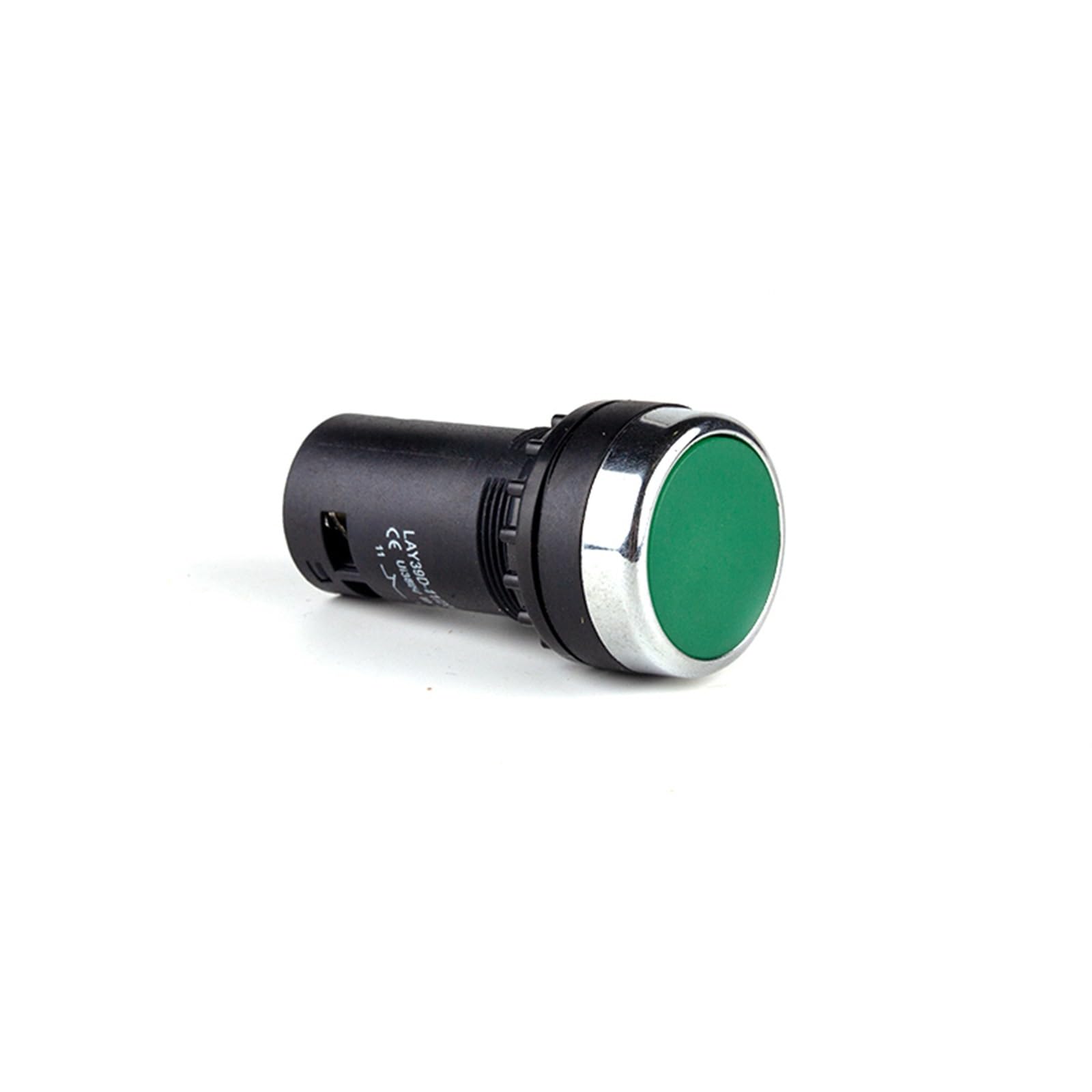 22 mm LA38-11/206A przełącznik przyciskowy przełącznik pokrętła NO/NC samoblokujący/zatrzaskowy samoblokujący/automatyczny reset/moment 1 szt. (kolor: zielony)