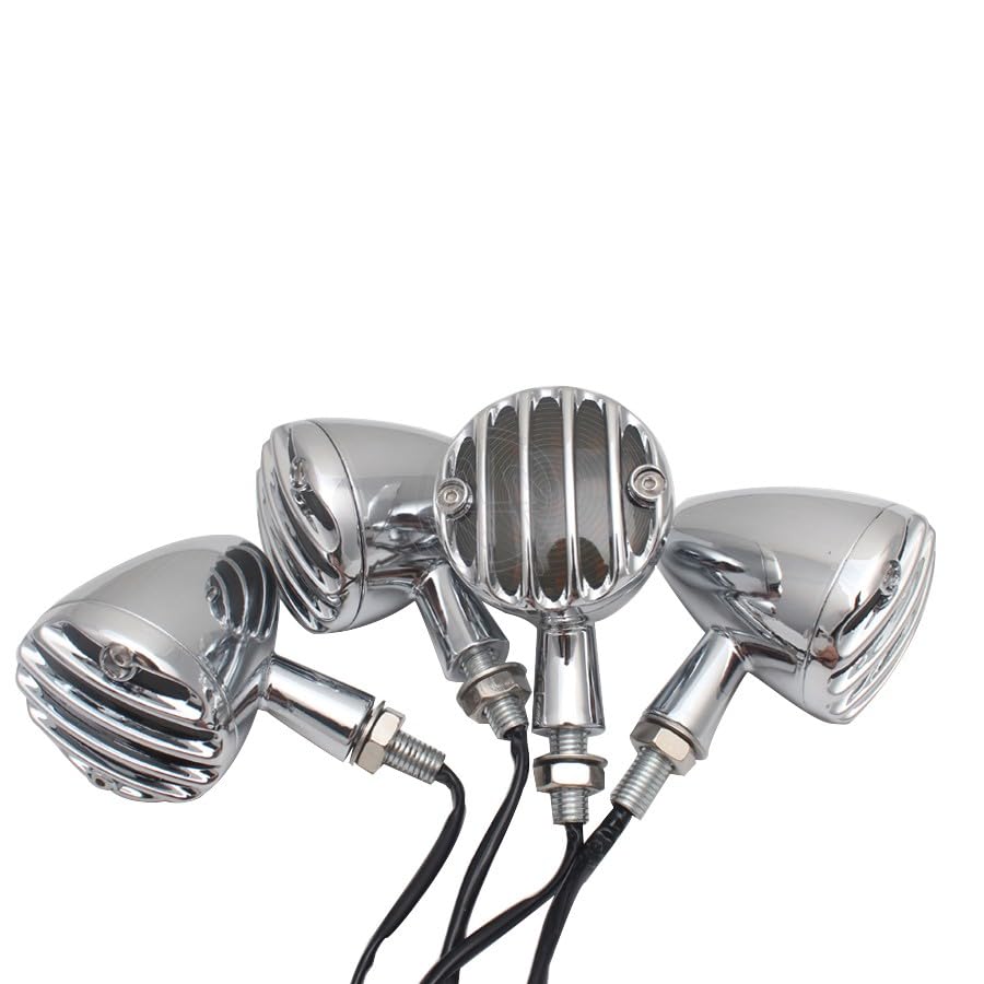 Clignotant de moto pour Dyna et Road Glide - Indicateur de direction custom universel 12V