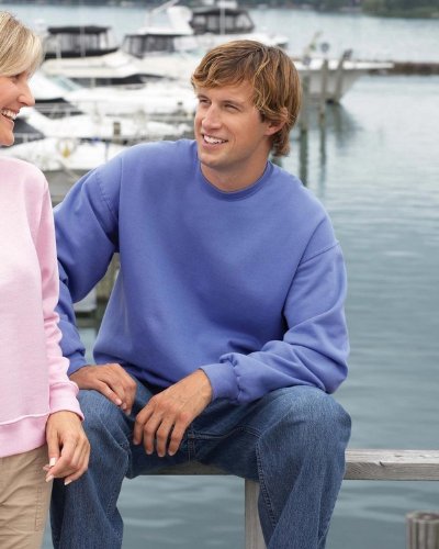 Jerzees 562 50/50 Crew Neck - Scuba Blue - XL3