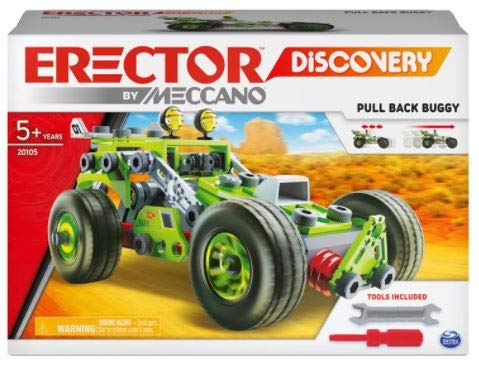 Spin MasterErector by Meccano Pull Back Buggy