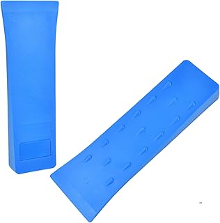 GARDENIX Cuña forestal de 2 piezas – Cuñas de plástico antideslizantes de alta calidad de 10 pulgadas con púas en color de señal azul, cuña de tala – extremadamente resistente a los golpes y a las