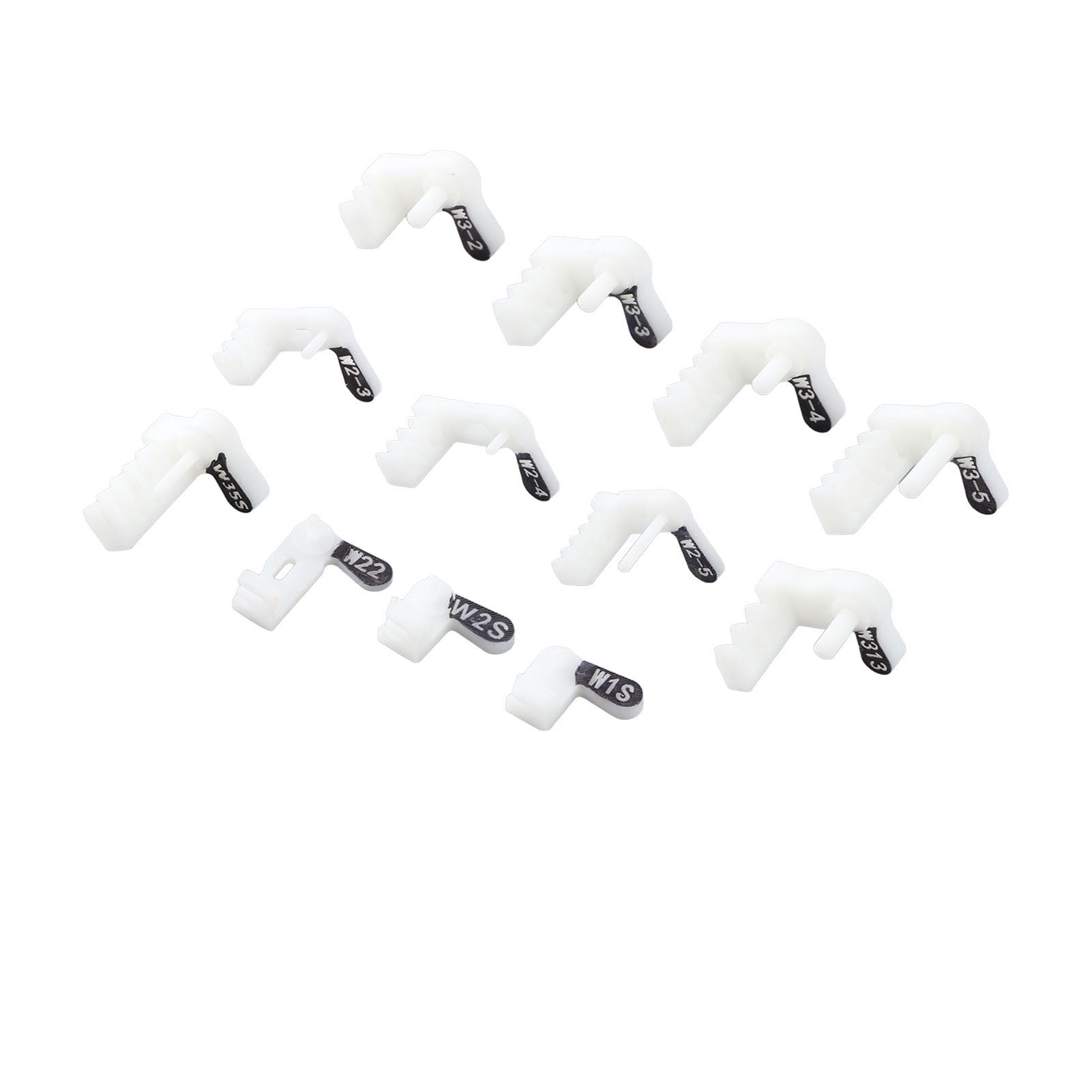 12 Pezzi Kit per Utensili per la Ricambio per la Ricambio del Disco Rigido ABS Premium per Il Recupero e la Riparazione dei Dati, con pettini a Testa Magnetica e Chiodi fissi,