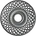 Ekena Millwork CM22RBPLS Robin Ceiling Medallion, 22 1/4"OD x 4 3/4"ID x 1 1/4"P, Hand-Painted Platinum