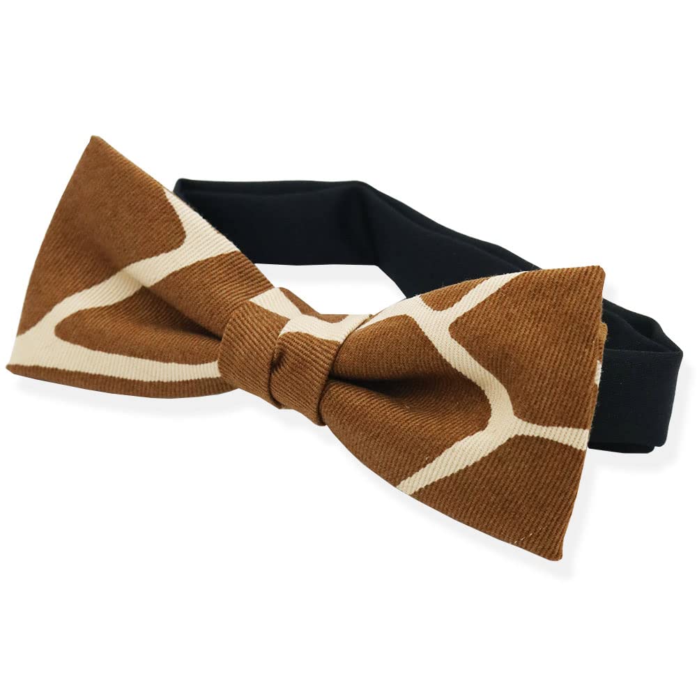 Amazon | [クインテット] 日本製 アニマル柄 蝶ネクタイ 豹柄 虎