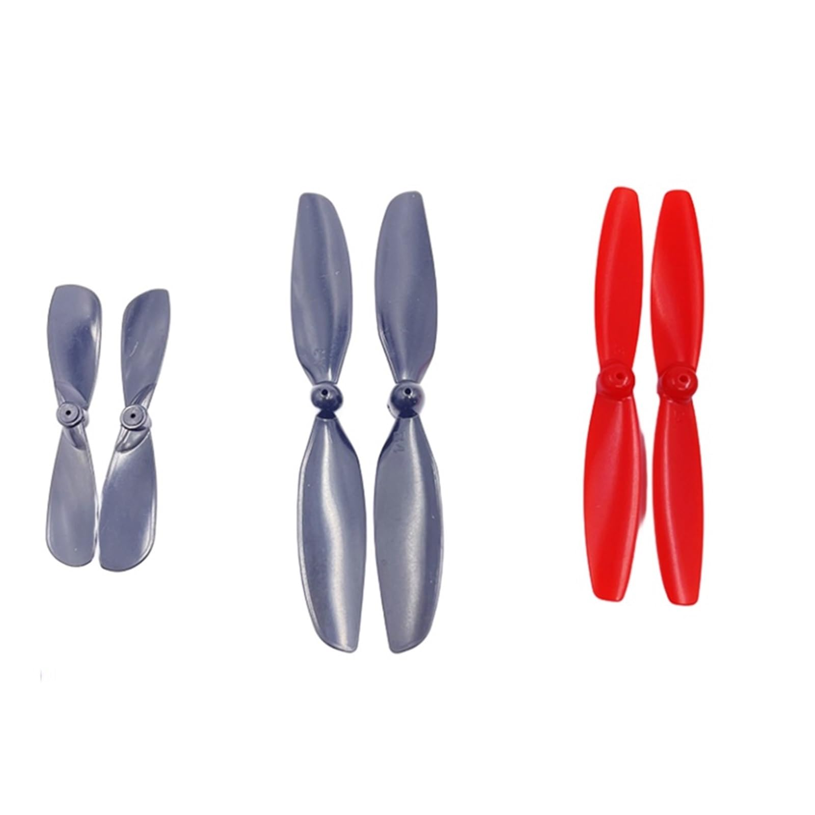 EKFBQBGW 2pcs CW+CCW Drone UAV propeller Fan blade Fit 1.2mm Aperture Shaft For 612 615 716 720 816 8520 1020