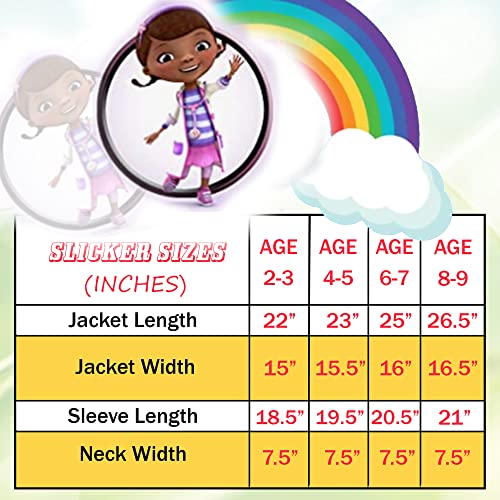 Veste imperméable Doc McStuffins pour fille avec capuche motif dragon - 6