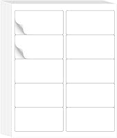 LLIKED 2x4 Printable Shipping Label Stickers, 300 Matte White Labels, 10 per Sheet for Laser & Inkjet Printers - Jam-Free