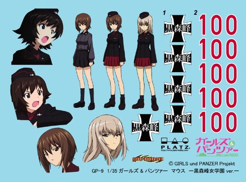 Amazon.co.jp: 1/35 ガールズ&パンツァーシリーズGP-9 マウス