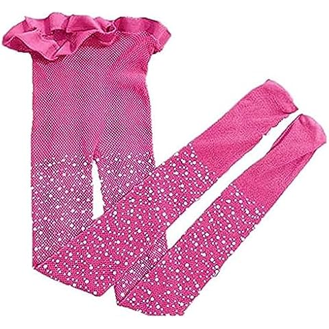LOVHOT Kids Fishnet Sparkle Tights Cover
