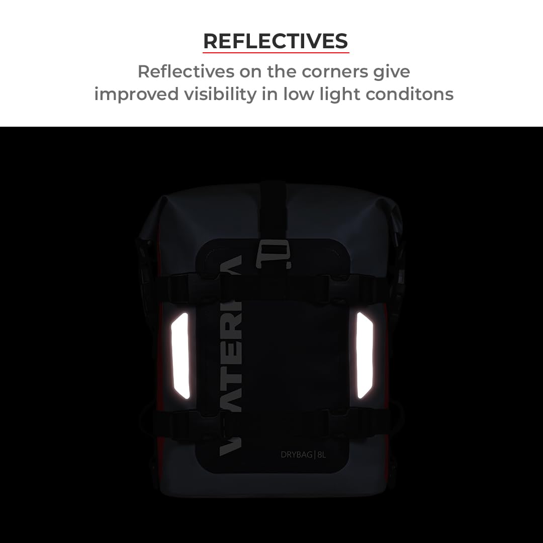 ViaTerra Impermeabile DryBag 8L Moto Tailbag