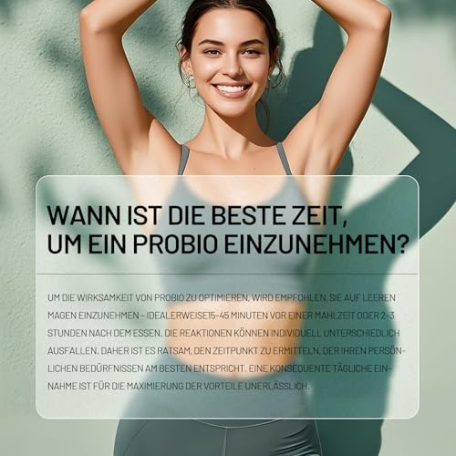Probio Plus Kulturen Komplex, 17 Bakterienstämme, 120 Mrd. KBE/Tagesdosis,mit Lactobacillus & Bifidobakterien, Non-GMO & Vegan, 60 Kapseln, Darmflora