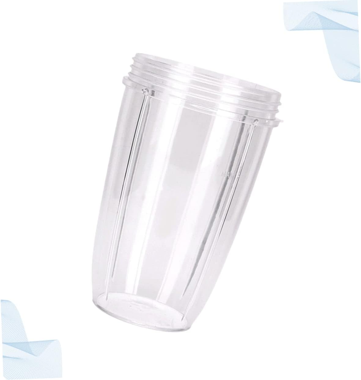 3pcs Tall Large Plastic Blender Cup Replacement Container for Juicing and Easy to Clean Kitchen Accessory