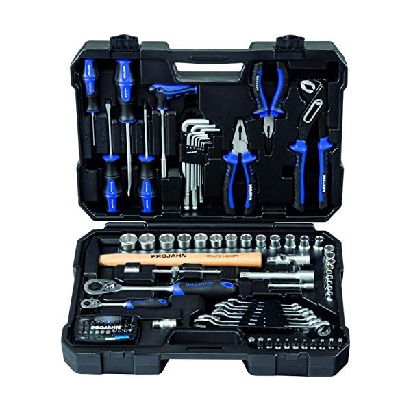 Projahn Werkzeugkoffer Set proficraft 98 tlg. (Werkzeugset, Werkzeugtasche) 8666