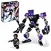 LEGO 76204 Marvel Armatura Mech Black Panther, Mattoncini Creativi con Action Figure Avengers, Giochi per Bambini dai 7 Anni