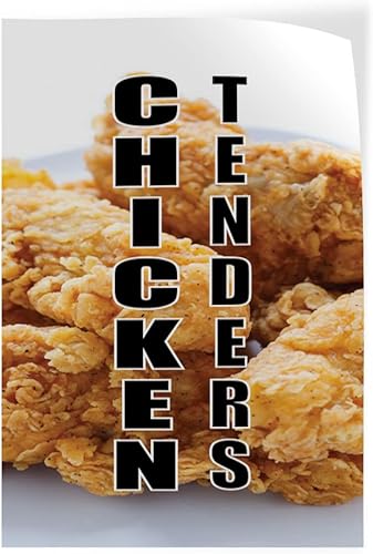 Door Decals Vertical Vinyl Stickers Multiple Sizes Chicken Tenders Food and Drink Industrial Vinyl Luggage & Bumper Stickers for Cars Restaurant and disponible en Yaxa Colombia