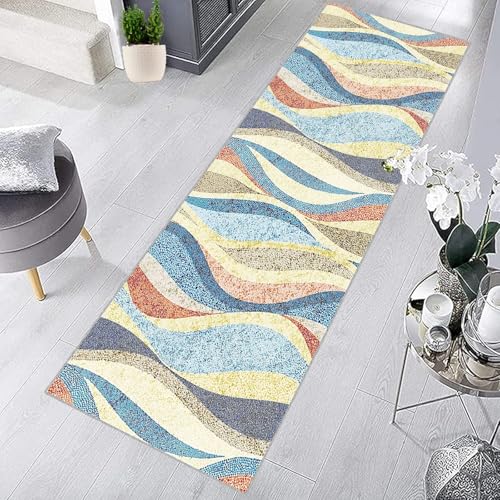 Alfombras cocina antideslizante moderna para evitar caídas y manchas 8