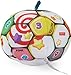Fisher-Price Laugh & Learn Singin' Soccer Ball, Soft Toy Ball with Music and Learning Phrases for Infants and Toddlers Ages 6-36 Months