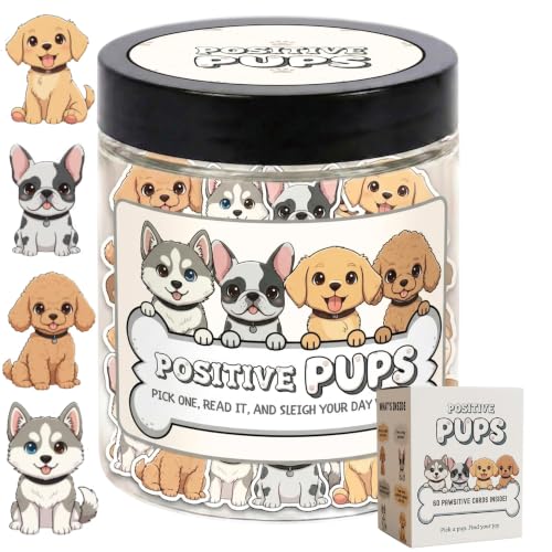 DEARMINE Positive Pups Cards