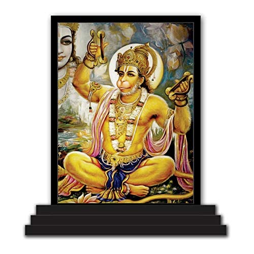 Figurine Hanuman Ji pour voiture et temple domestique statuette décorative spirituelle 1054