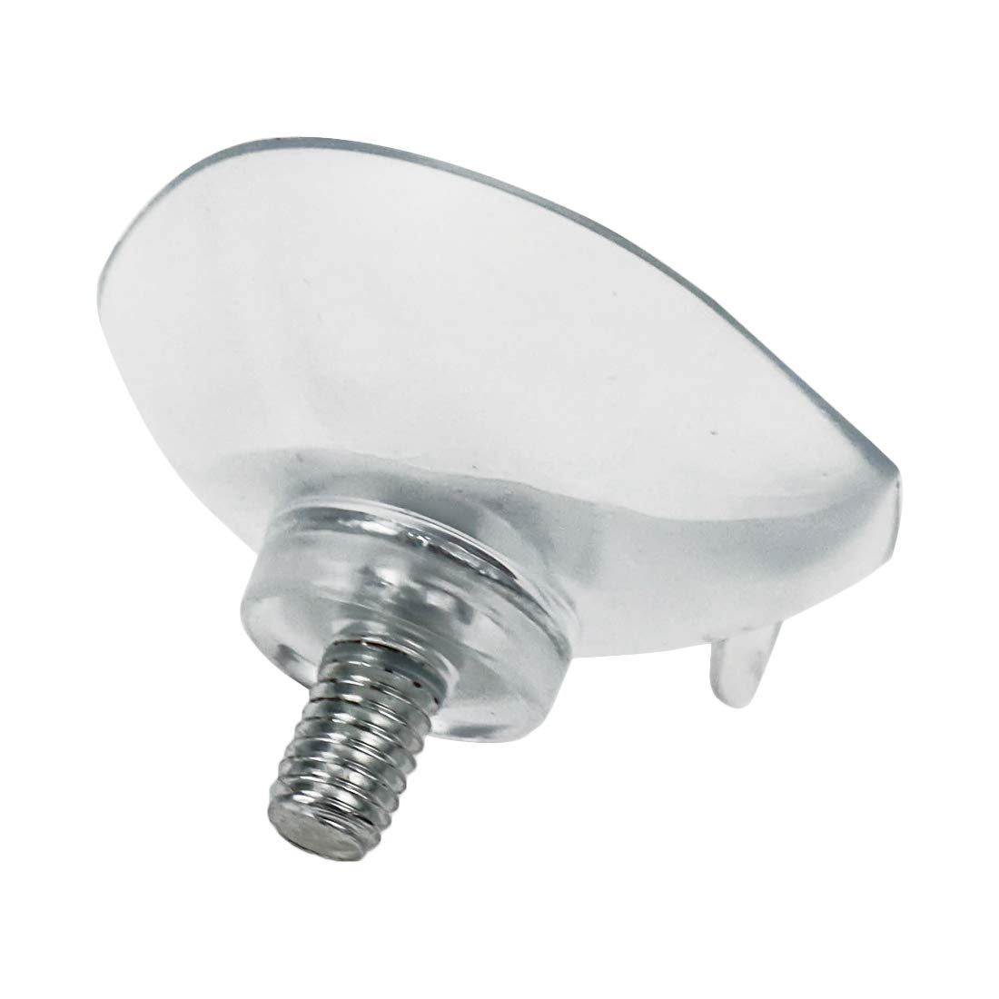 Xiaoyztan 20 tornillos de ventosa de goma con rosca M6 x 10 mm con ventosa de 42 mm de diámetro para mesa de cristal, muebles, espejo, puerta de cristal