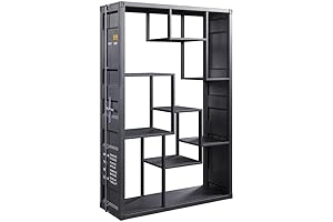 Acme Cargo Bookcase: Industrial-chic shipping container furniture